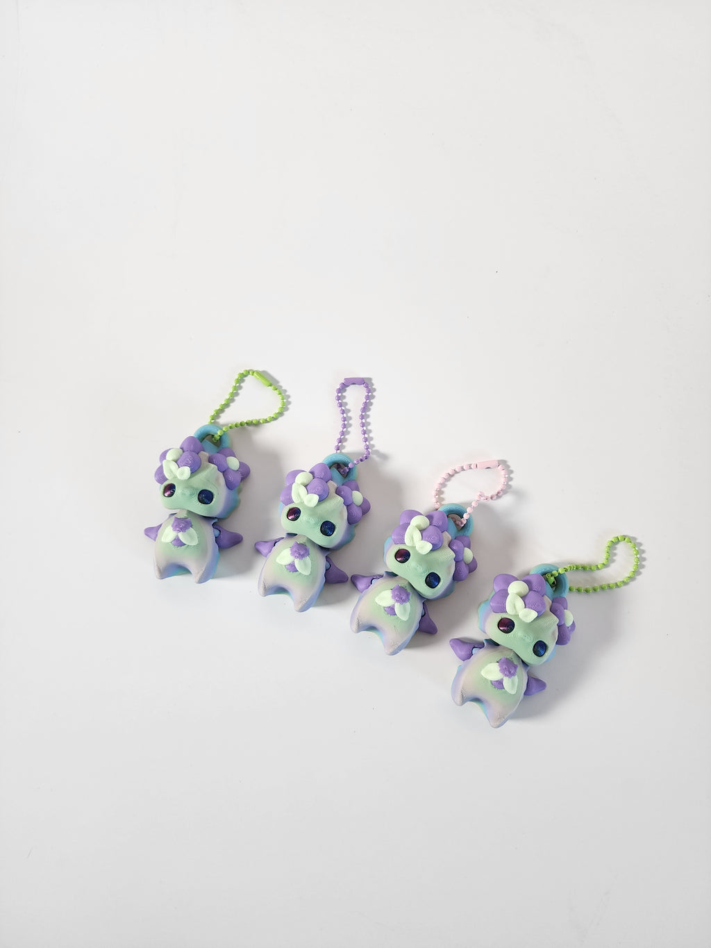 Kawaii Flower Pixie Keychain: 3D Printed Fidget Toy