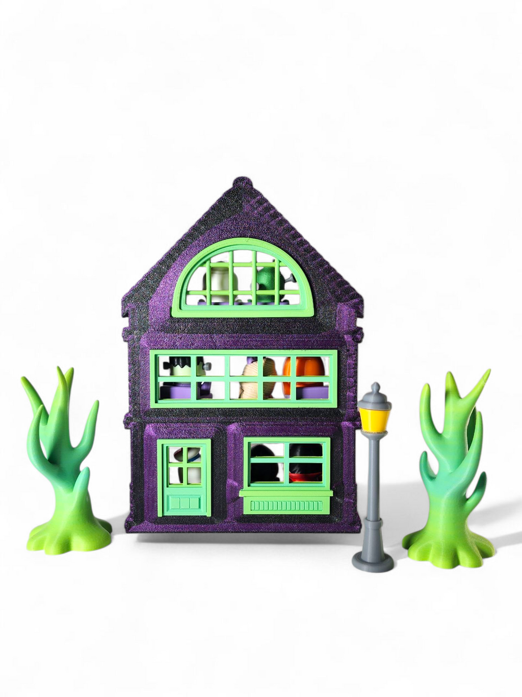 3D Printed Spooksy House: Halloween Mini Fidget Toy Set
