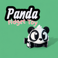 3D Printed Panda Figurine: Kawaii Desk Pet, Handmade PLA Model