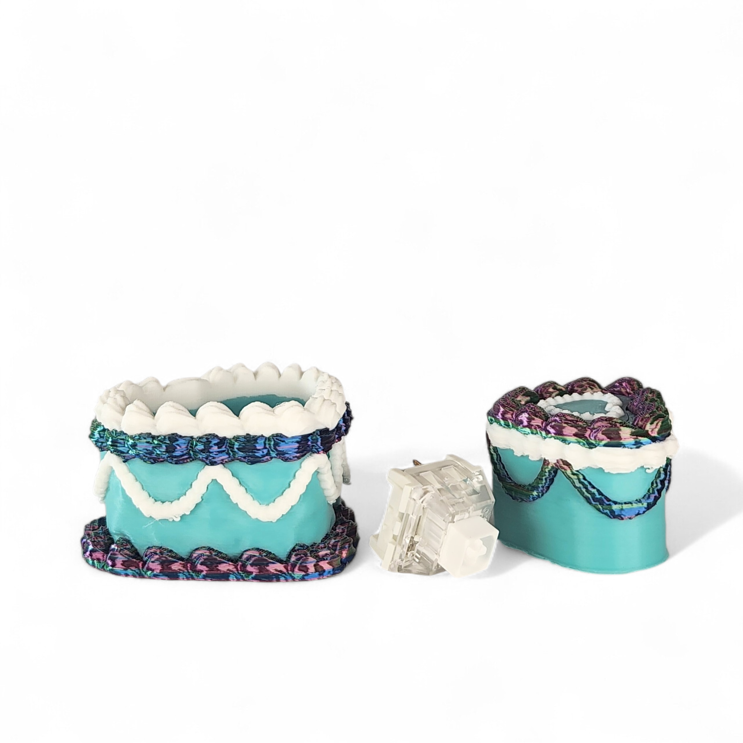 Dreamy Cake Clicker – 3D Printed Fidget Toy, Sensory Desk Toy