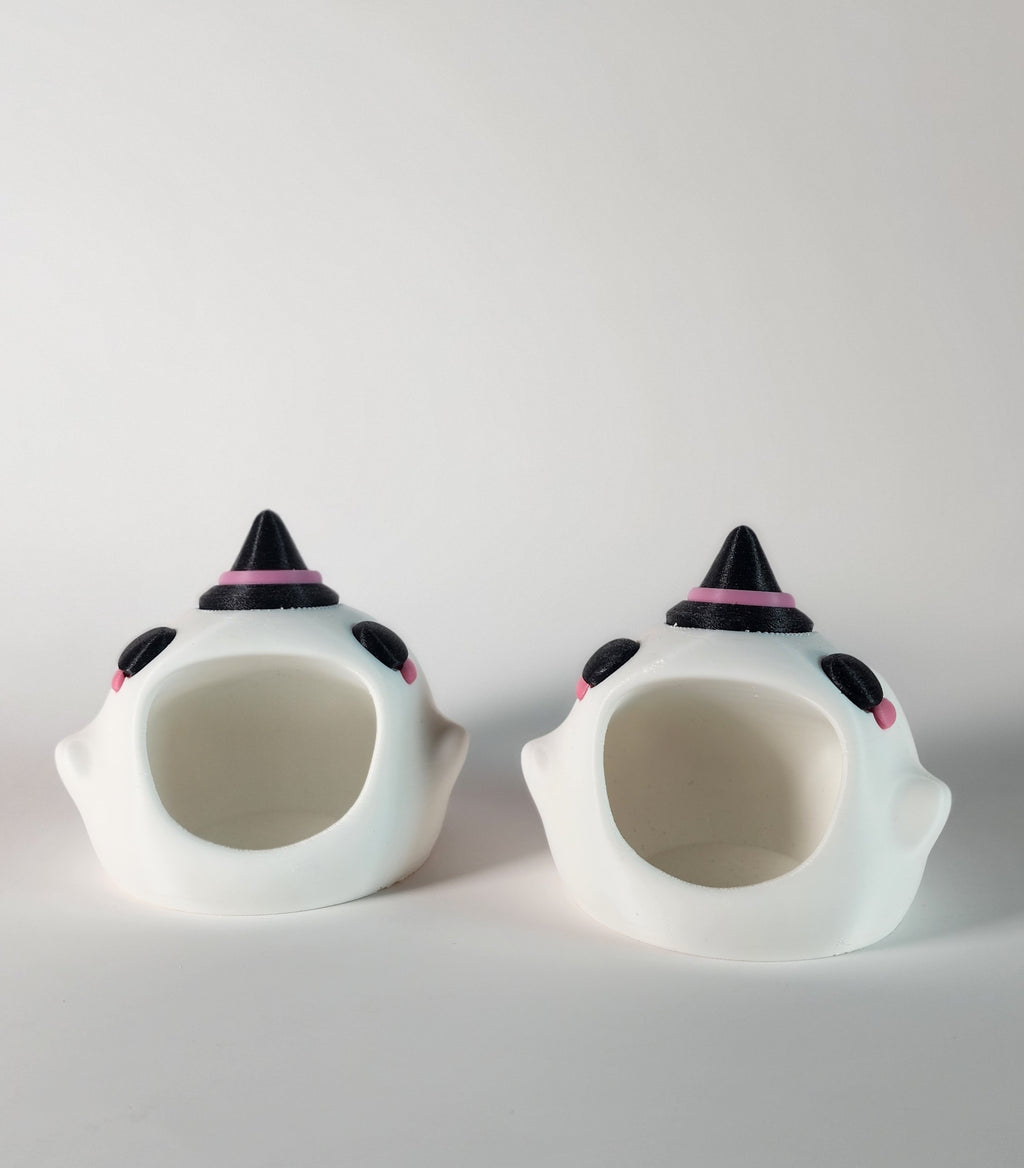 3D Printed Ghost Candy Holder – Halloween Witch Hat Decor