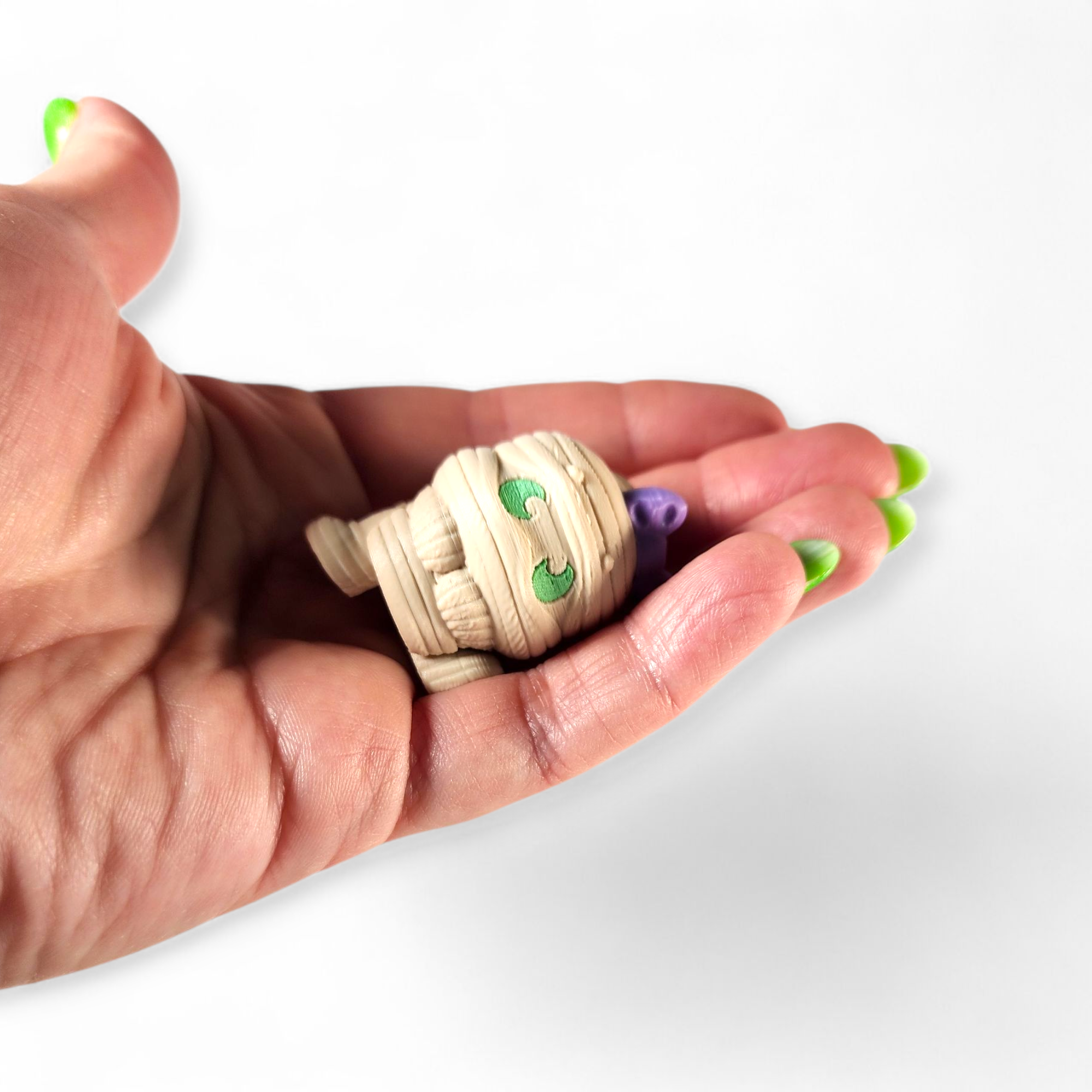 3D Printed Mummy Fidget Toy: Spooky Halloween Desk Decor