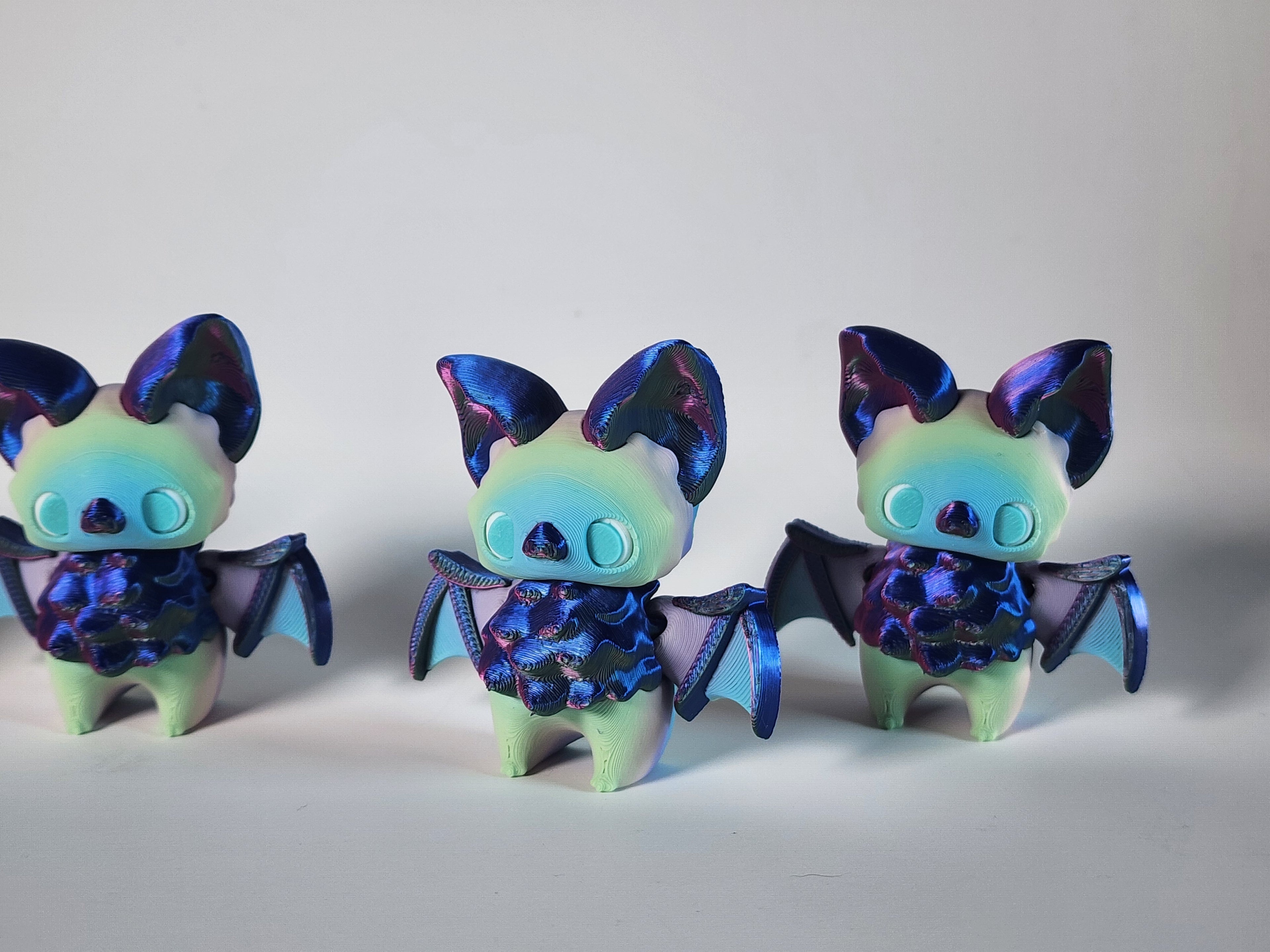 3D Printed Pixie Bat: Sensory Fidget Toy, Desk Decor