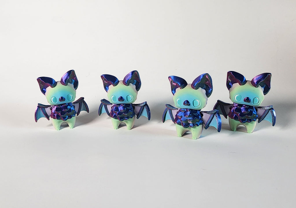 3D Printed Pixie Bat: Sensory Fidget Toy, Desk Decor