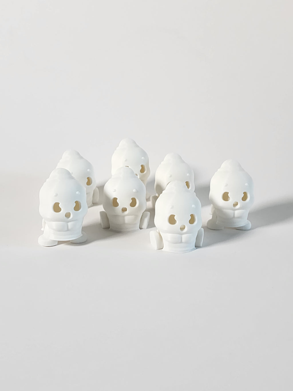 Mini Ghost Fidget – Fun Spooky Stress Relief Toy | 3D Printed Collectible