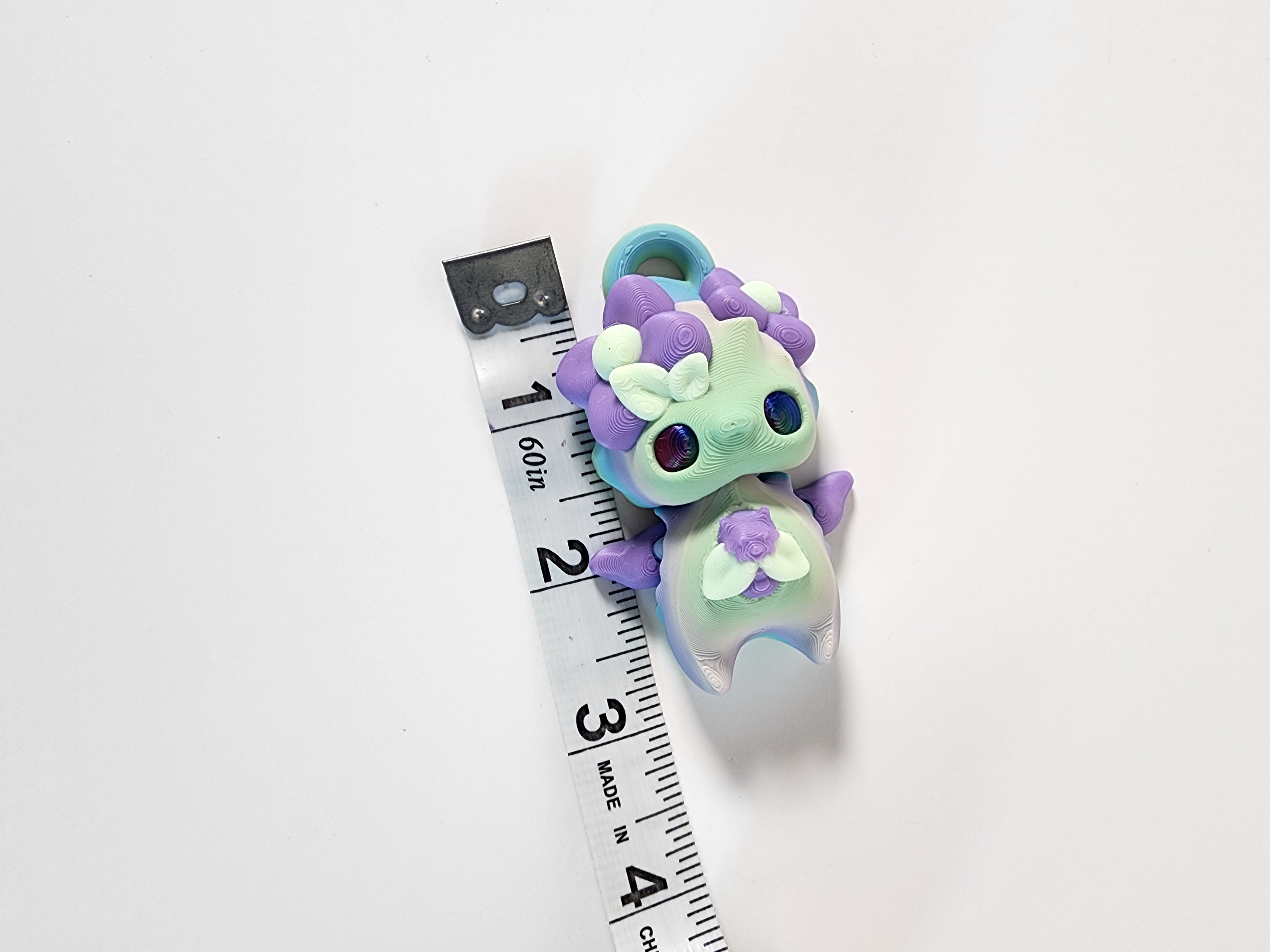 Kawaii Flower Pixie Keychain: 3D Printed Fidget Toy
