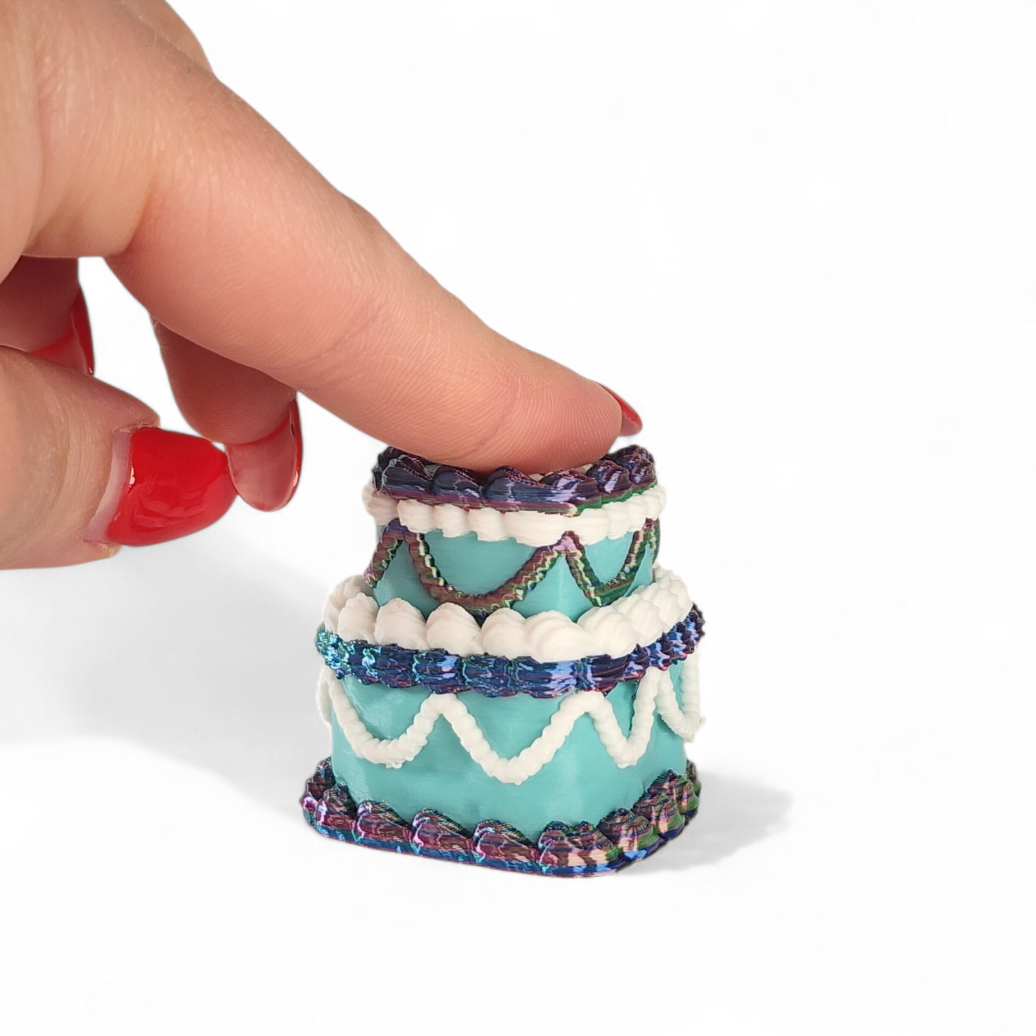 Dreamy Cake Clicker – 3D Printed Fidget Toy, Sensory Desk Toy