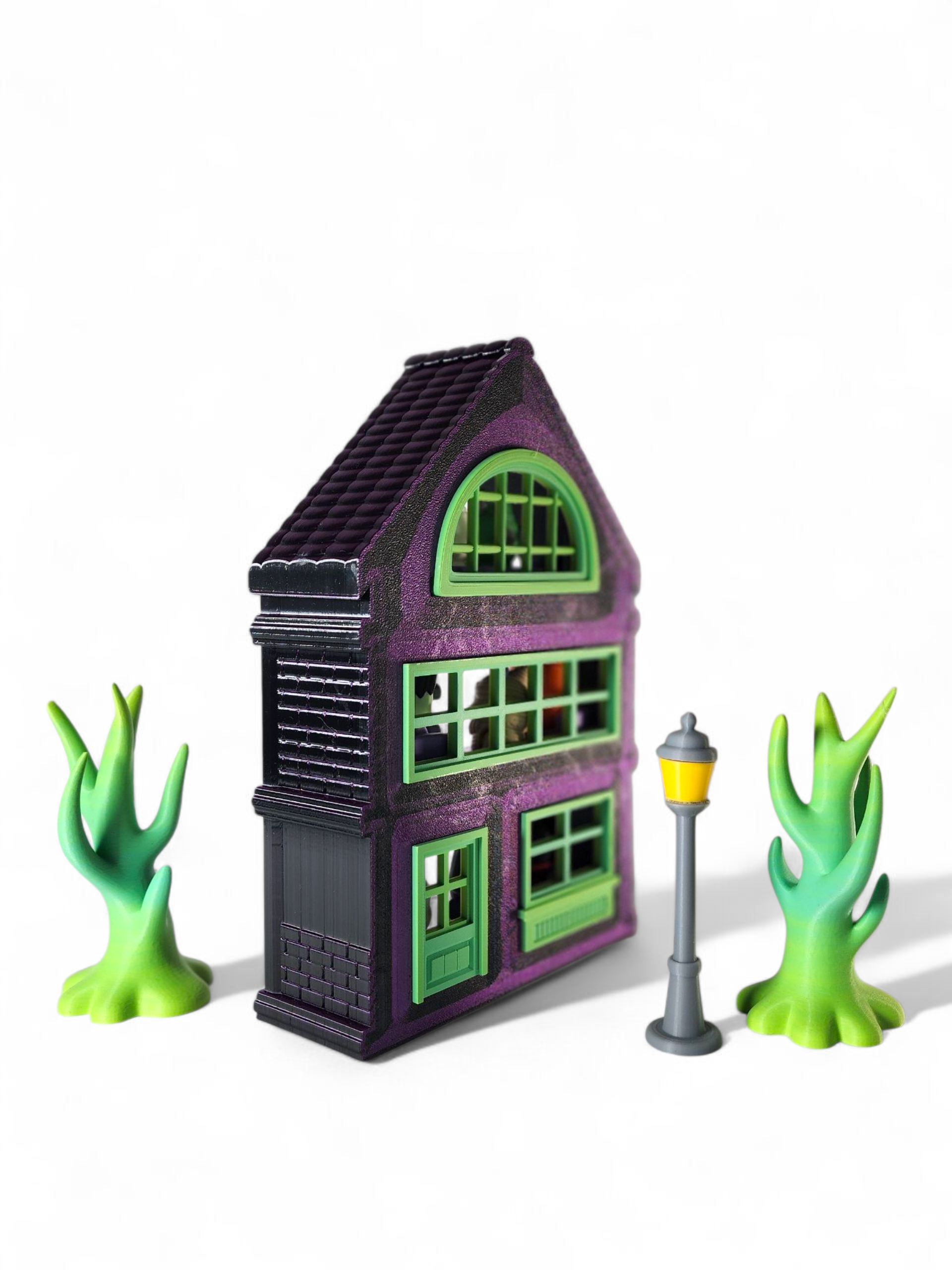 3D Printed Spooksy House: Halloween Mini Fidget Toy Set