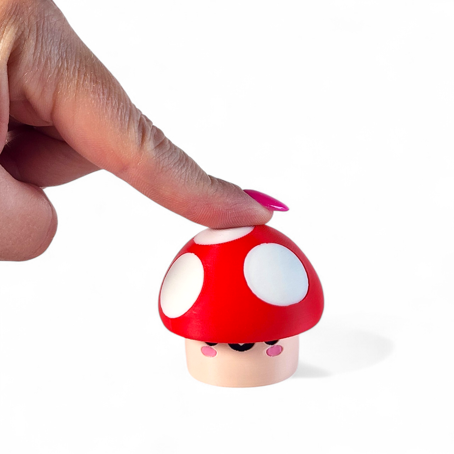 Cute Mushroom Clicker Fidget Toy | Mini Desk Sensory Toy | Kawaii Mushroom Decor | Stress Relief Clicker | Neurodivergent Friendly Gift