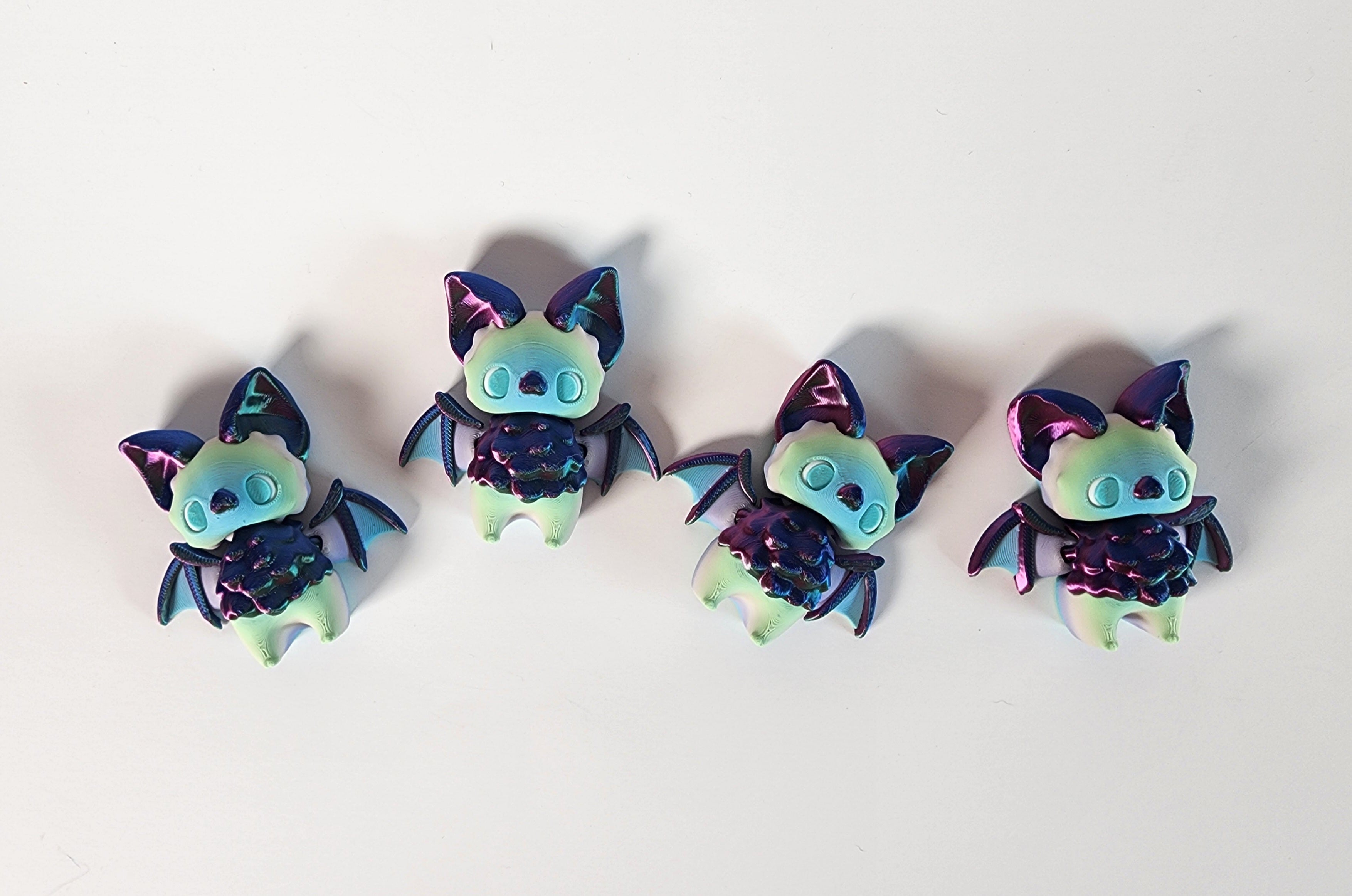 3D Printed Pixie Bat: Sensory Fidget Toy, Desk Decor