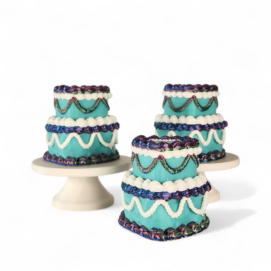 Dreamy Cake Clicker – 3D Printed Fidget Toy, Sensory Desk Toy