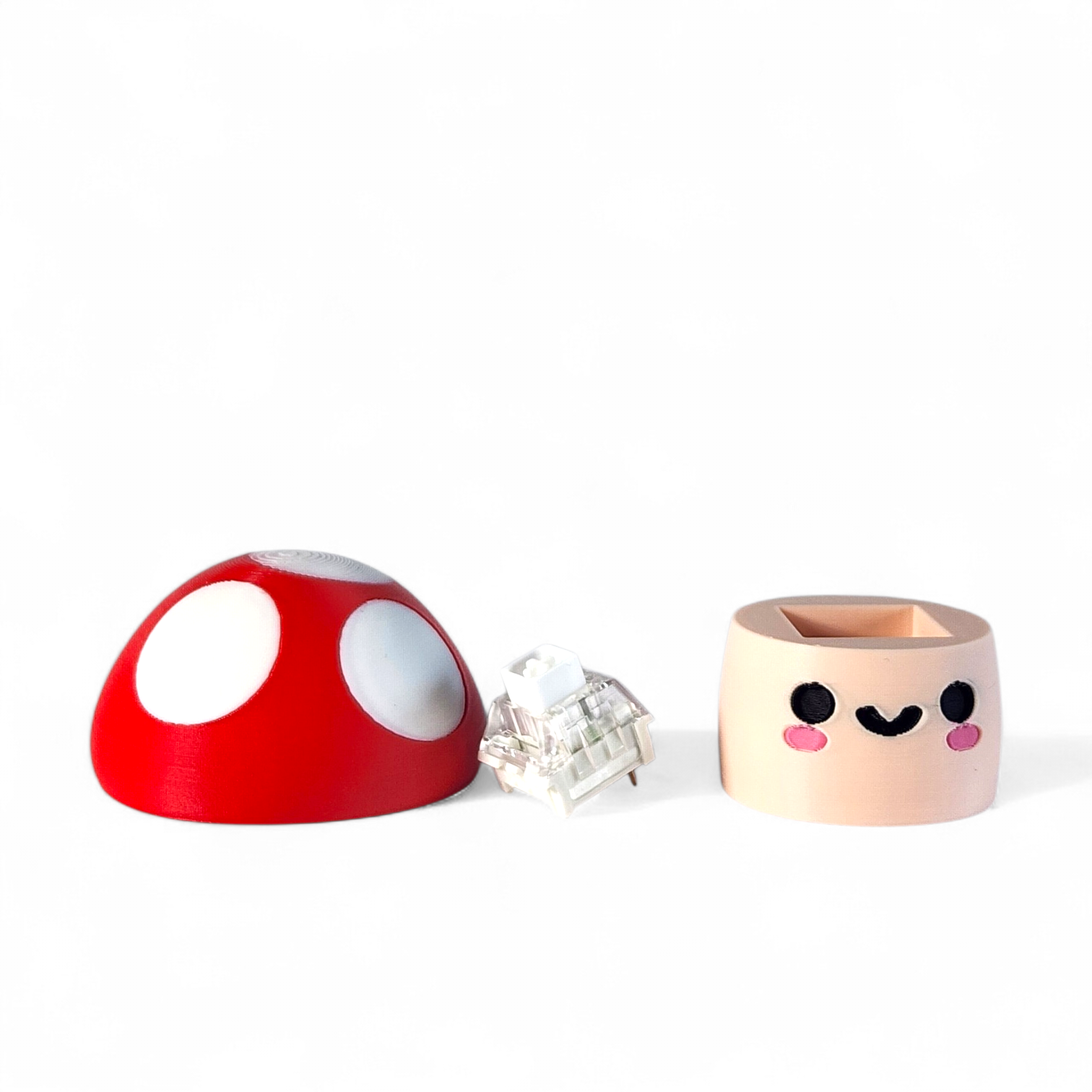 Cute Mushroom Clicker Fidget Toy | Mini Desk Sensory Toy | Kawaii Mushroom Decor | Stress Relief Clicker | Neurodivergent Friendly Gift