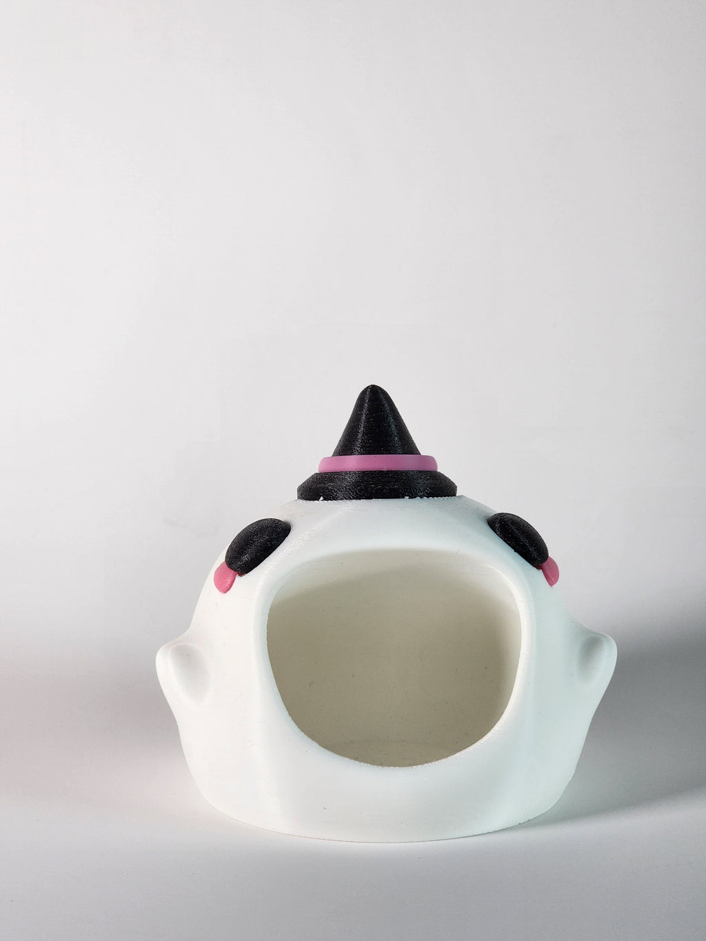 3D Printed Ghost Candy Holder – Halloween Witch Hat Decor
