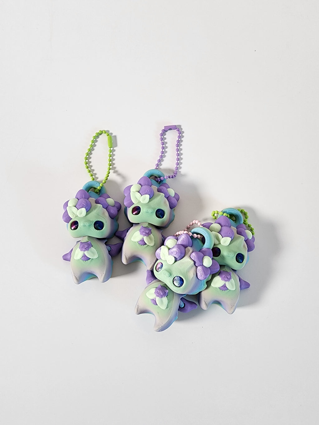 Kawaii Flower Pixie Keychain: 3D Printed Fidget Toy