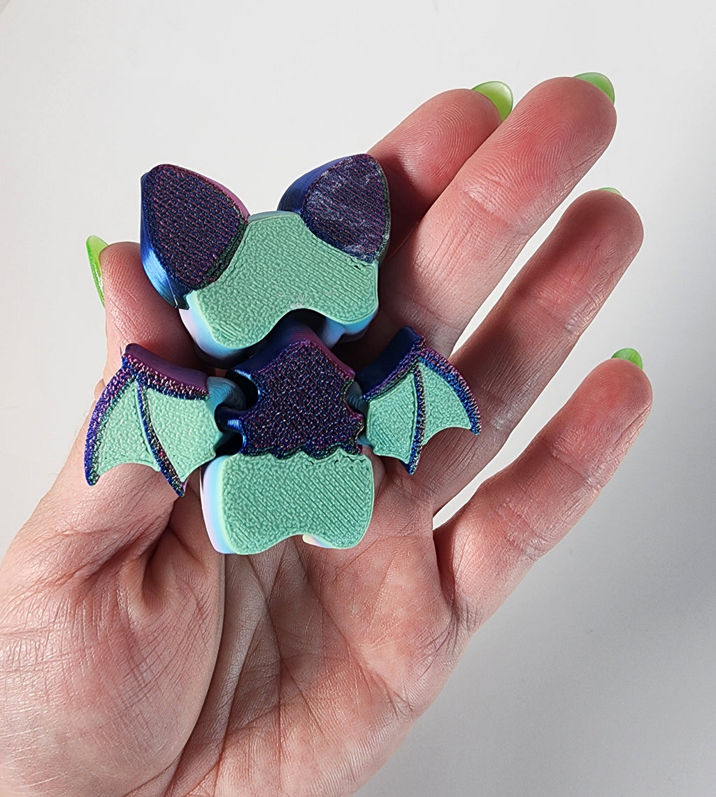 3D Printed Pixie Bat: Sensory Fidget Toy, Desk Decor