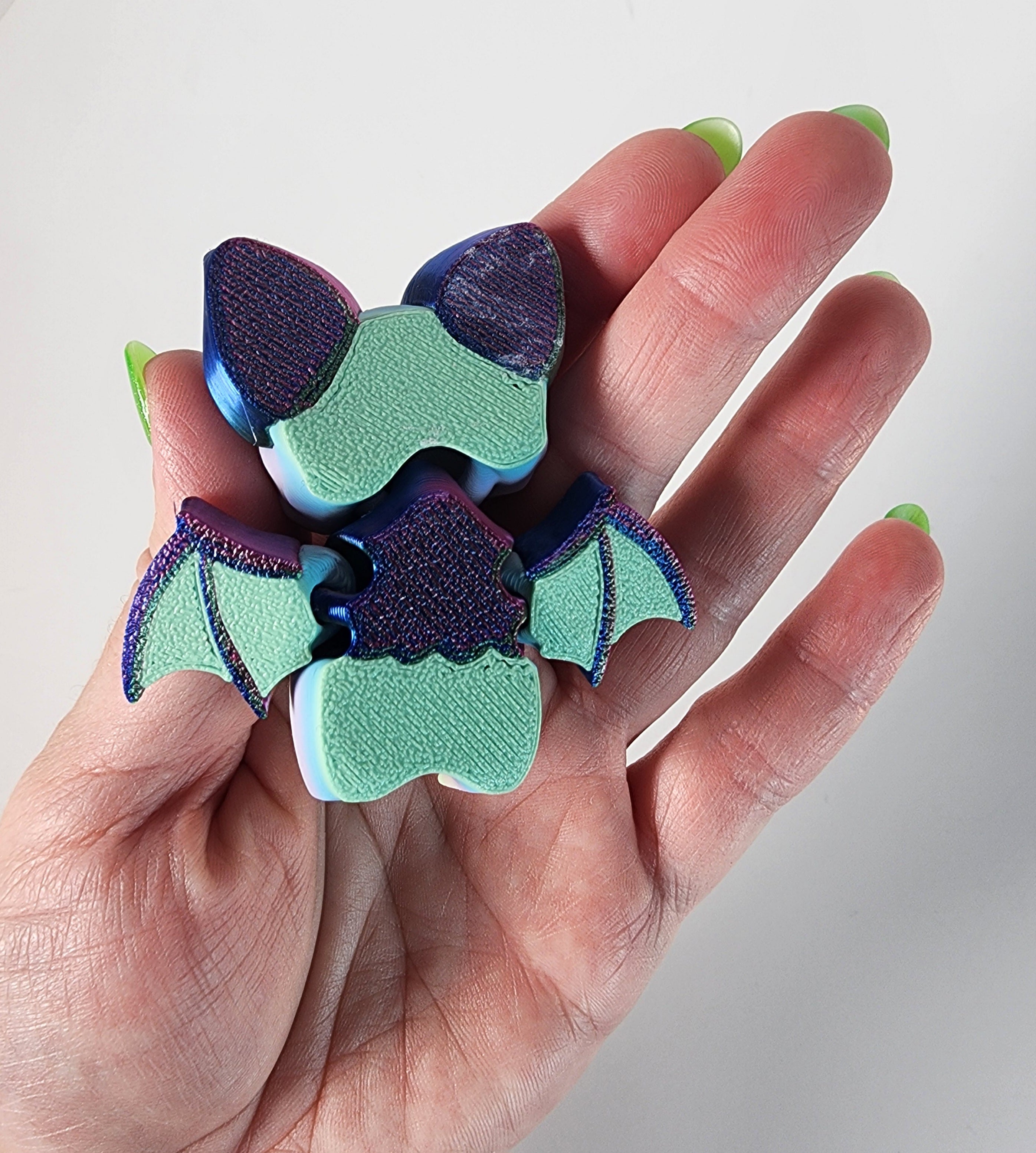 3D Printed Pixie Bat: Sensory Fidget Toy, Desk Decor