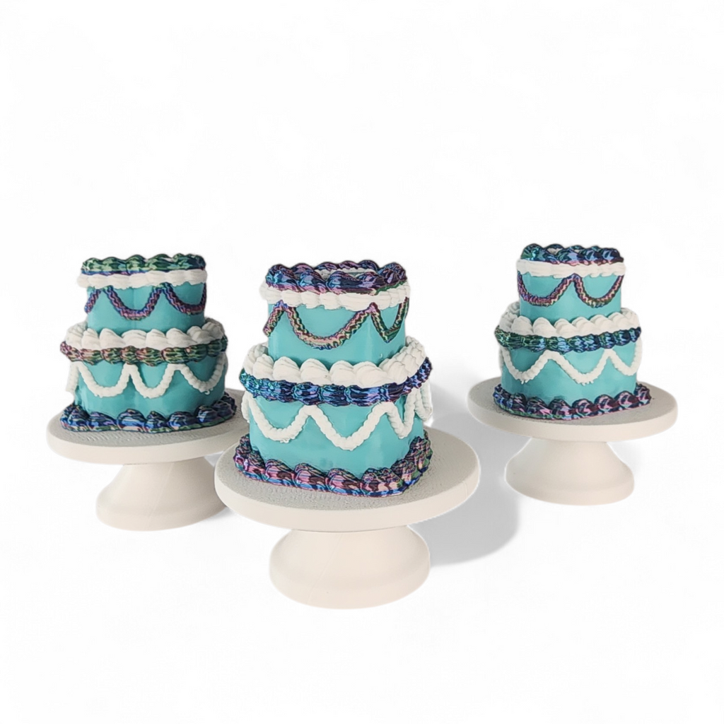 Dreamy Cake Clicker – 3D Printed Fidget Toy, Sensory Desk Toy
